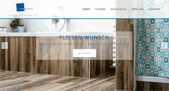 Desktop Screenshot of fliesen-wunsch.de