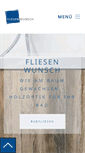 Mobile Screenshot of fliesen-wunsch.de